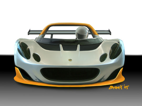 Lotus Circuit car drawings