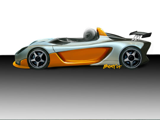 Lotus Circuit car drawings