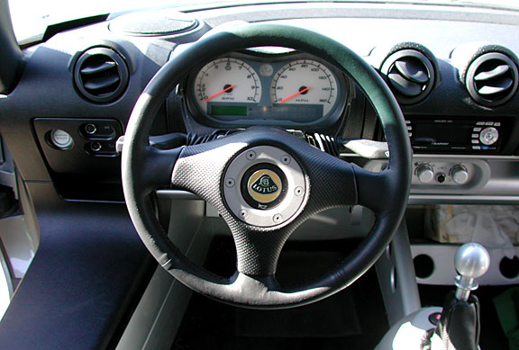 new steering wheel elise