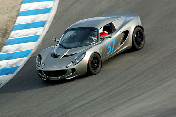 Elise with Rota and RA-1 in the corkscrew