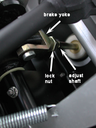 brake pedal adjust