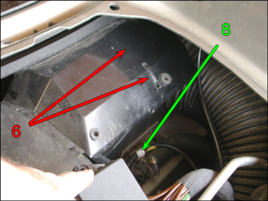 Lotus Elise wiper motor shroud