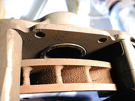 brake cylinder supressed