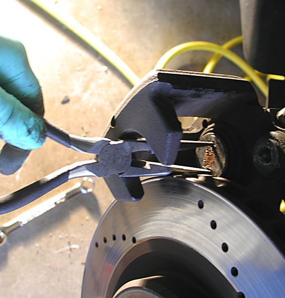 turning cylinder back into caliper