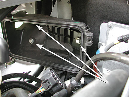 air box mounting bolts