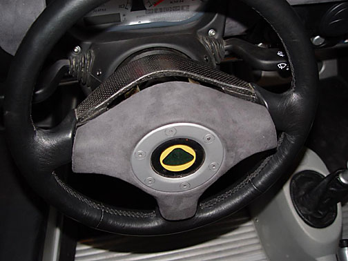 Lotus Elise Modification, Steering Wheel Replacement