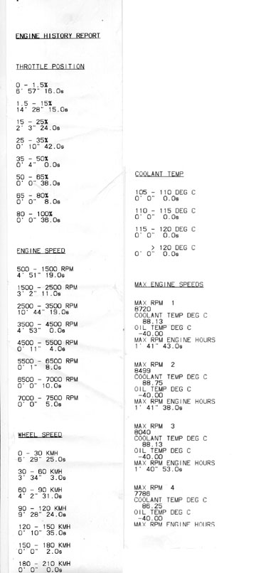 engine control unit dump