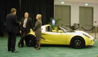 Elise, Roger Becker and Sue