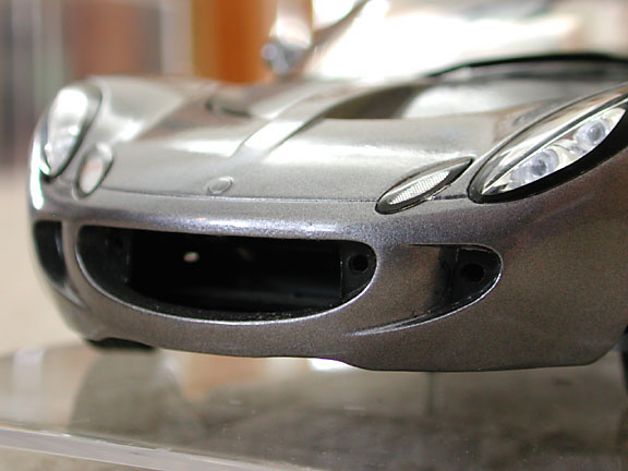 Lotus Elise storm titanium miniature model