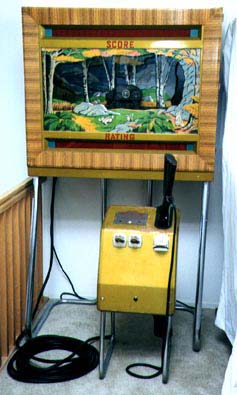 Seeburg Shoot the Bear arcade game