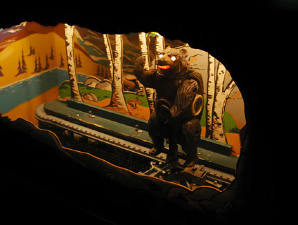 mechanical bear on track