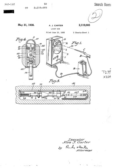 early rayolite target patent