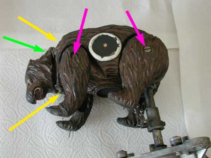 assembled bear