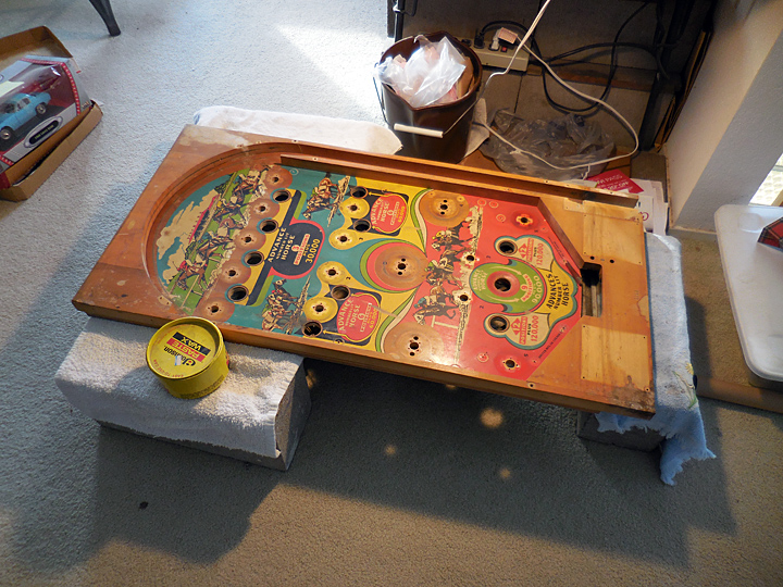 dirty playfield