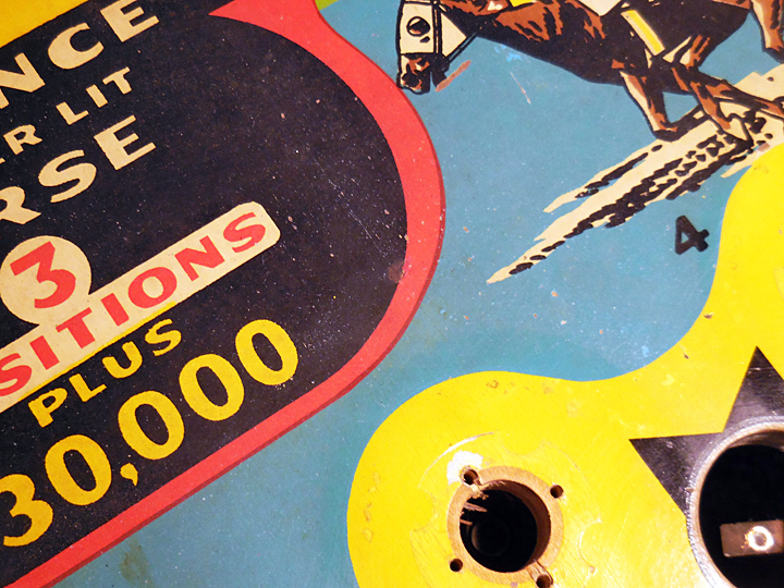 playfield touchup
