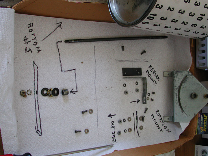 sequence of parts for assembly