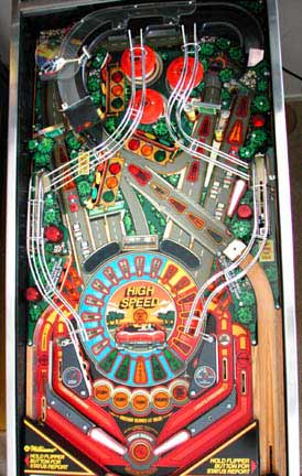 High Speed  playfield