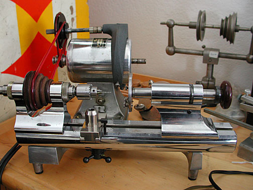jeweler's lathe, used for watch and clock repair