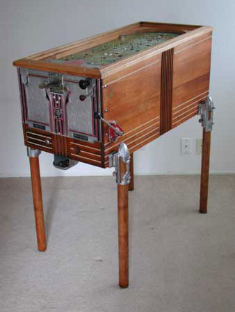 view of Sportsman pinball machine