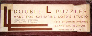 Double L puzzles label