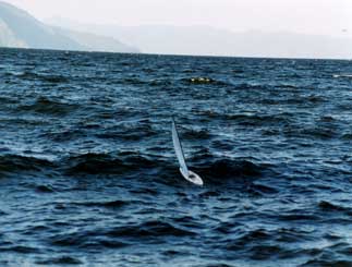 boat on Lake Pend Orielle